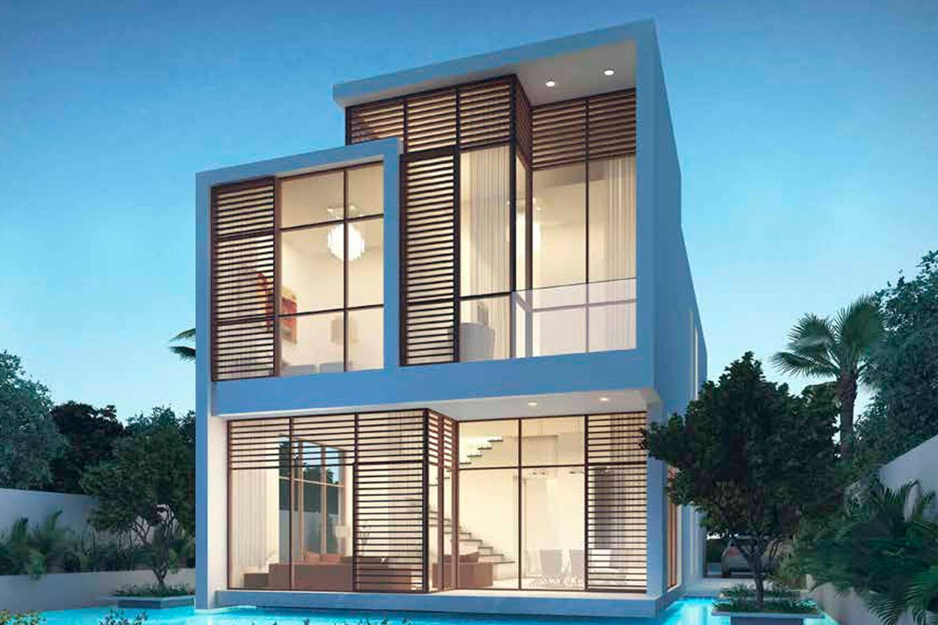 The Park Villas in Damac Hills